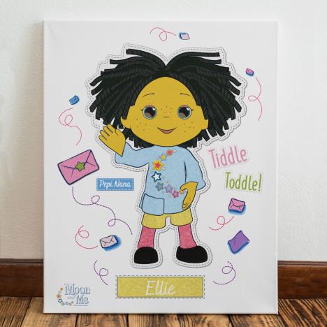 Personalised Moon and Me Pepi Nana Canvas Extra Image 1